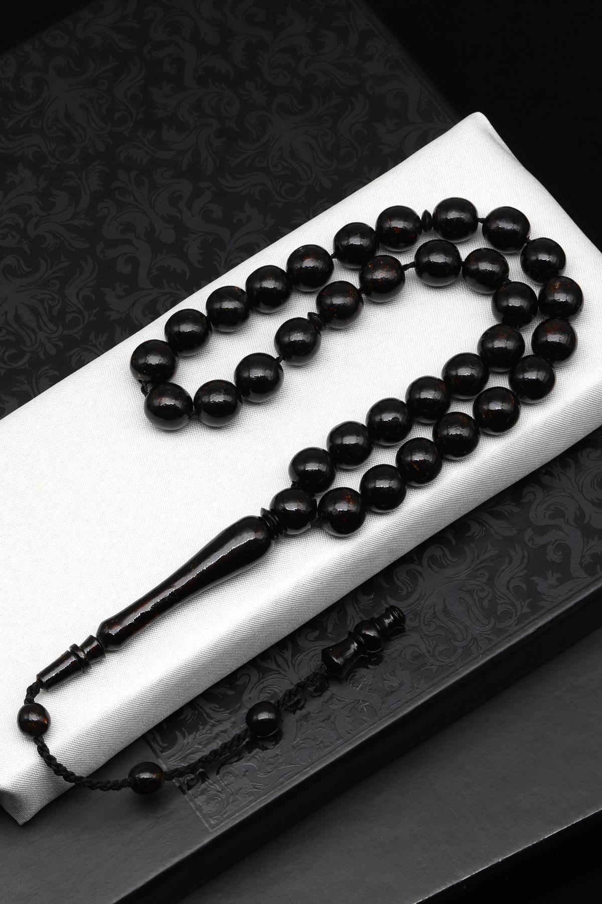 Orijinal Endonezya Yusur Tesbih 10 mm Küre Kesim - T-1555