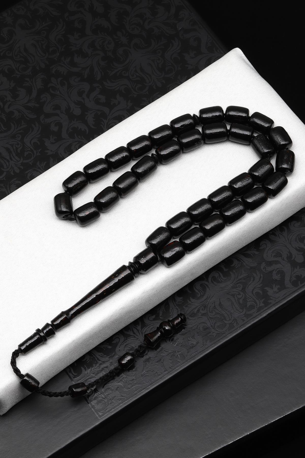 Orijinal Endonezya Yusur Tesbih 8 x 10 mm Silindir Kesim - T-1556