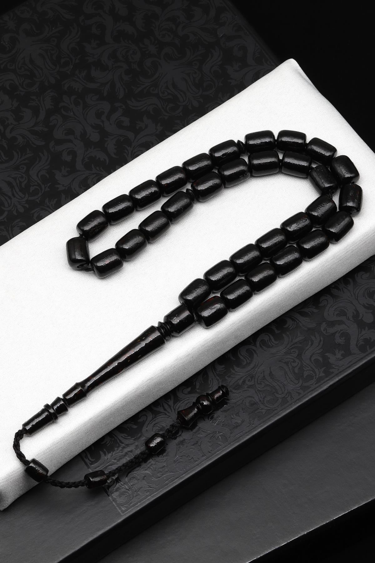 Orijinal Endonezya Yusur Tesbih 8 x 10 mm Silindir Kesim - T-1556