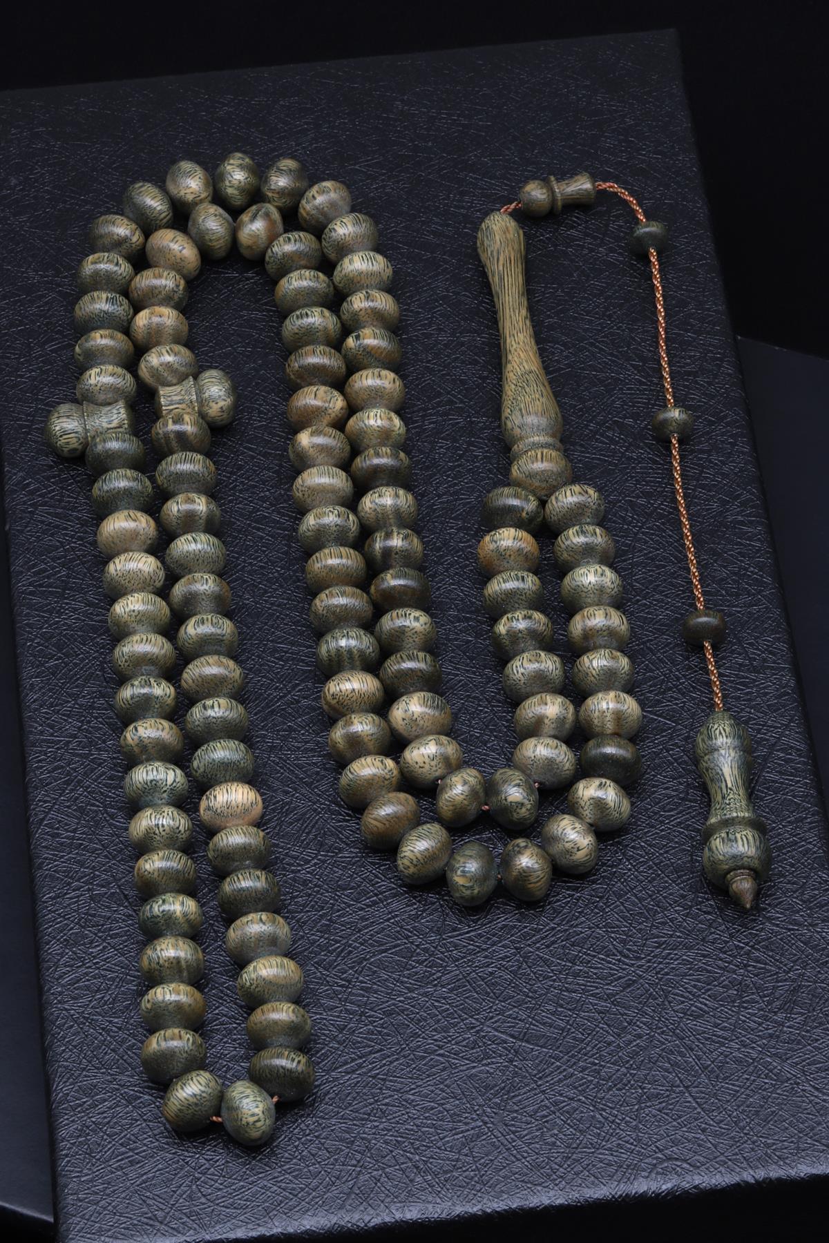 Pelesenk Ağacı 99'lu Tesbih 7 x 9 mm İstanbul Kesim