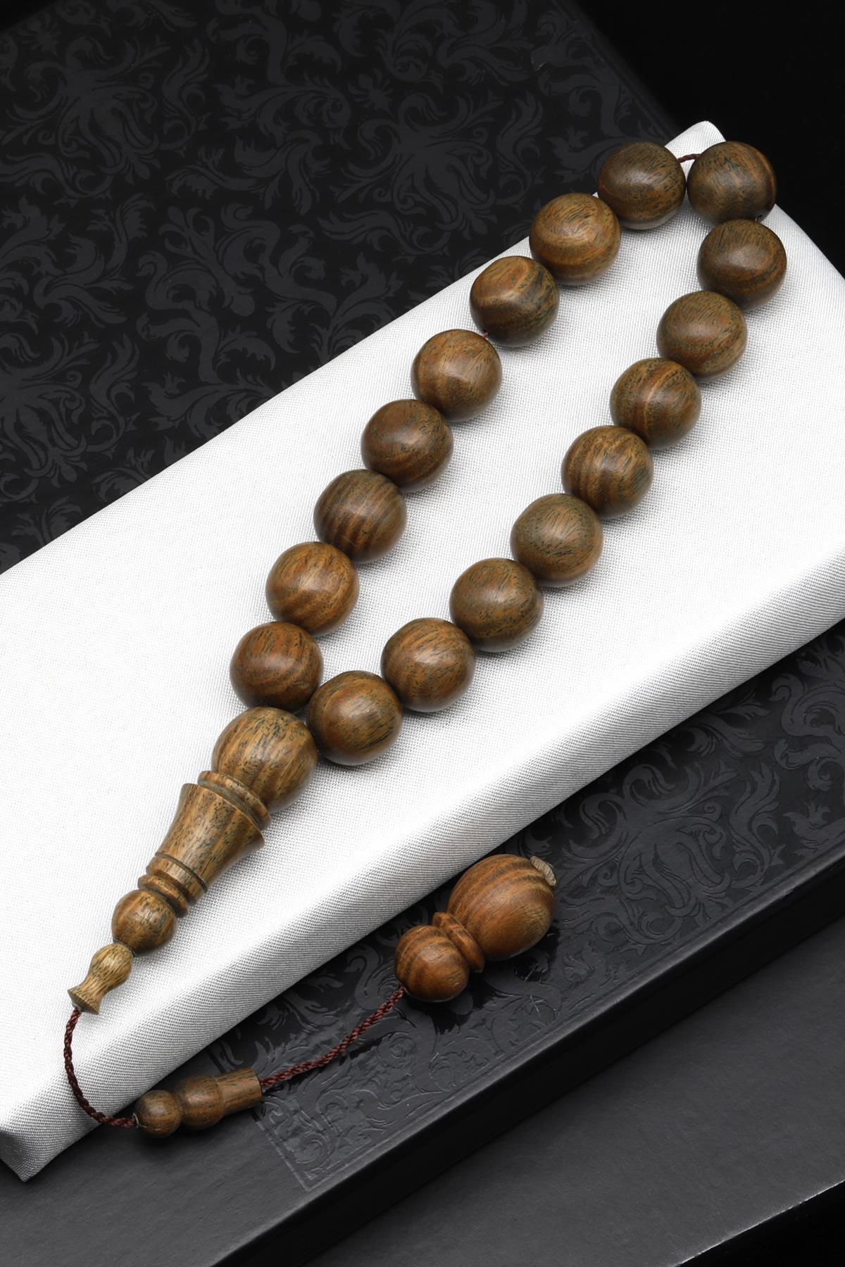 Pelesenk Ağacı Maskot Efe Tesbih 13 mm Küre Kesim - T-1557