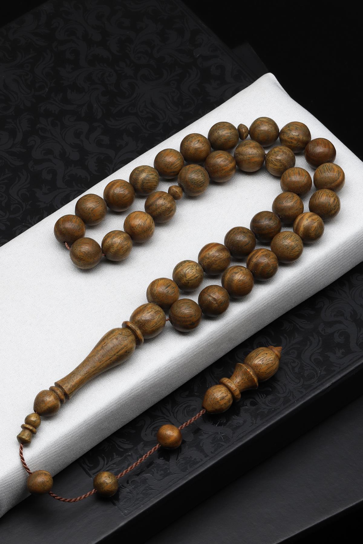 Pelesenk Ağacı Tesbih 11 mm Küre Kesim