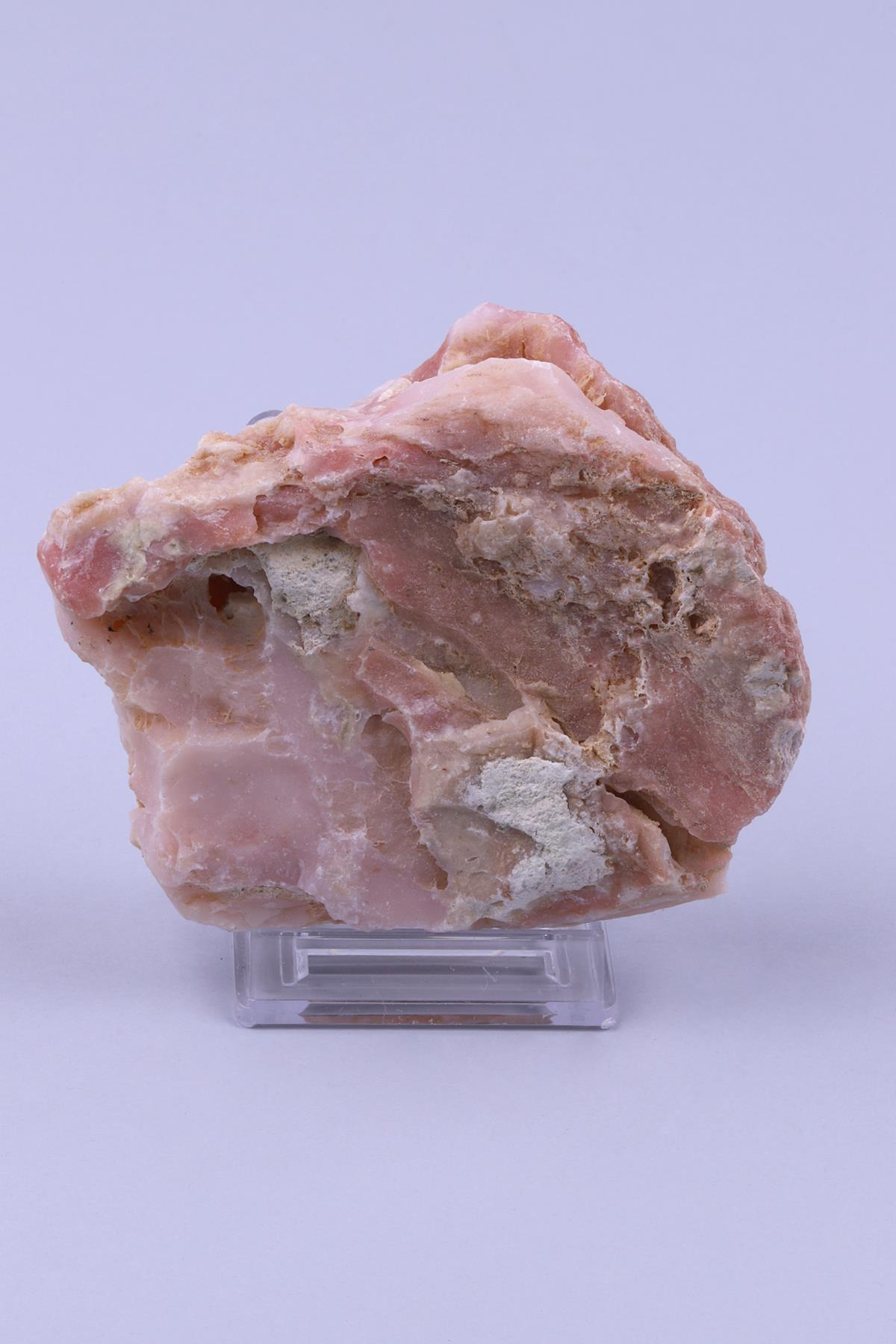 Pembe Opal Doğal Taş Ham Parça