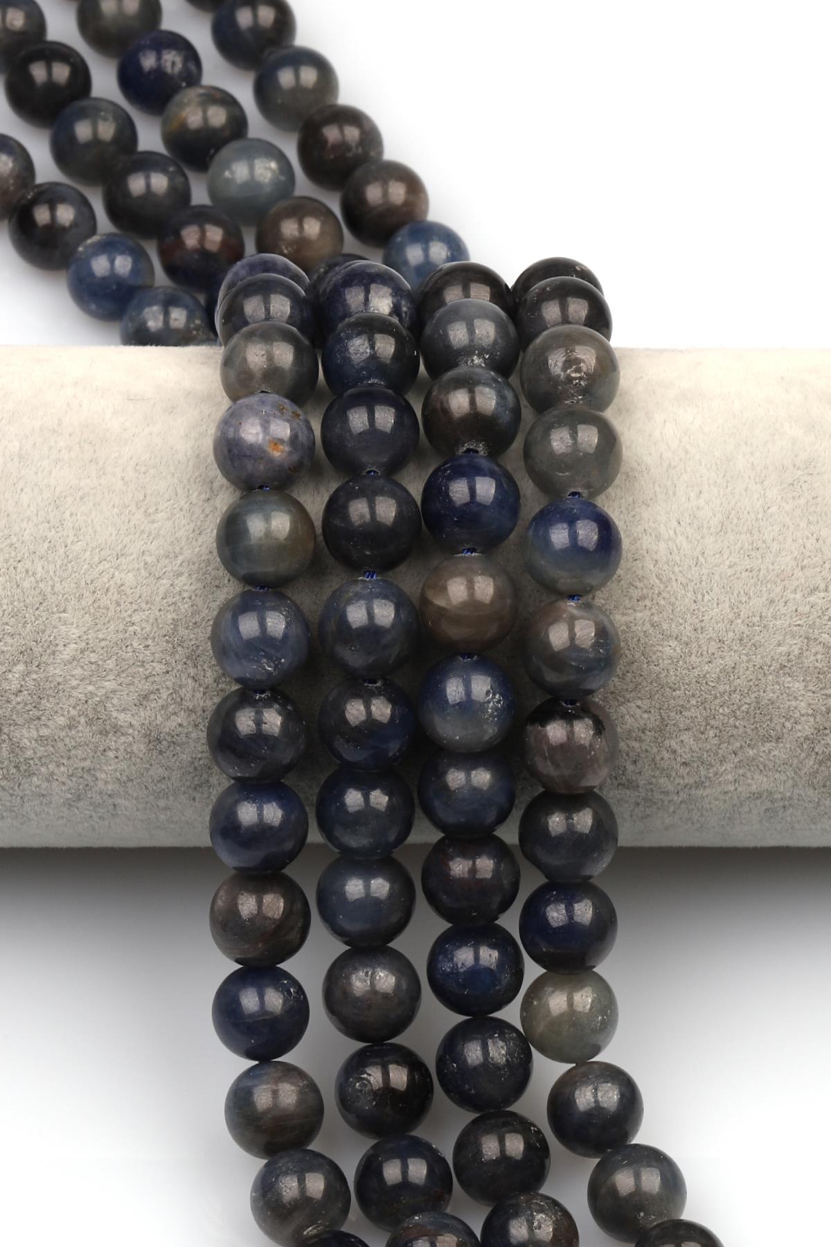 Safir Doğaltaş Dizi 10 mm Küre Kesim