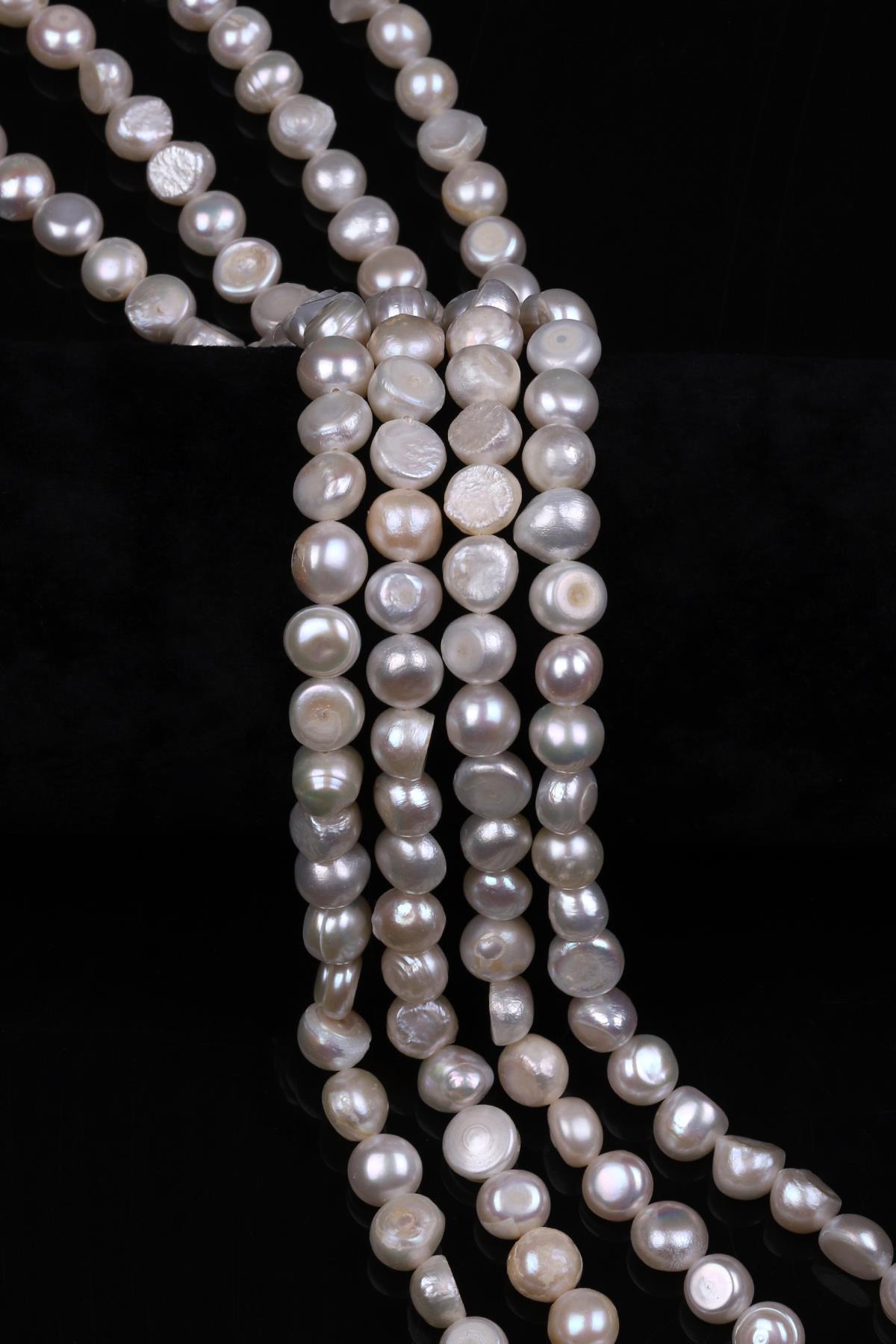 Sakız İnci Doğal Taş Dizi 5 x 8 mm Şekilsiz Kesim