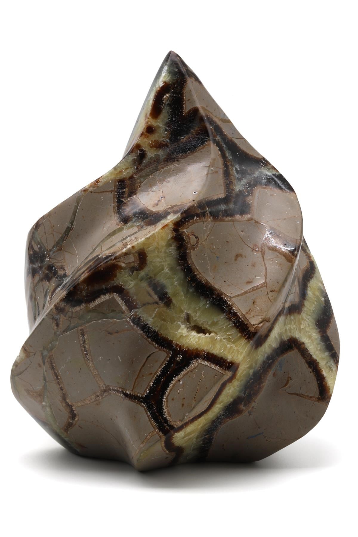 Septeryan Doğal Taş Spiral Parça - 1159 Gr.
