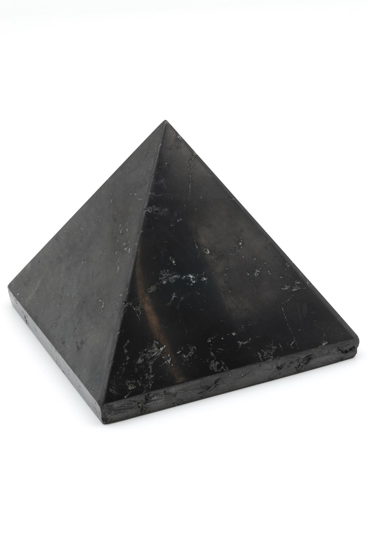 Shungite Doğal Taş Piramit