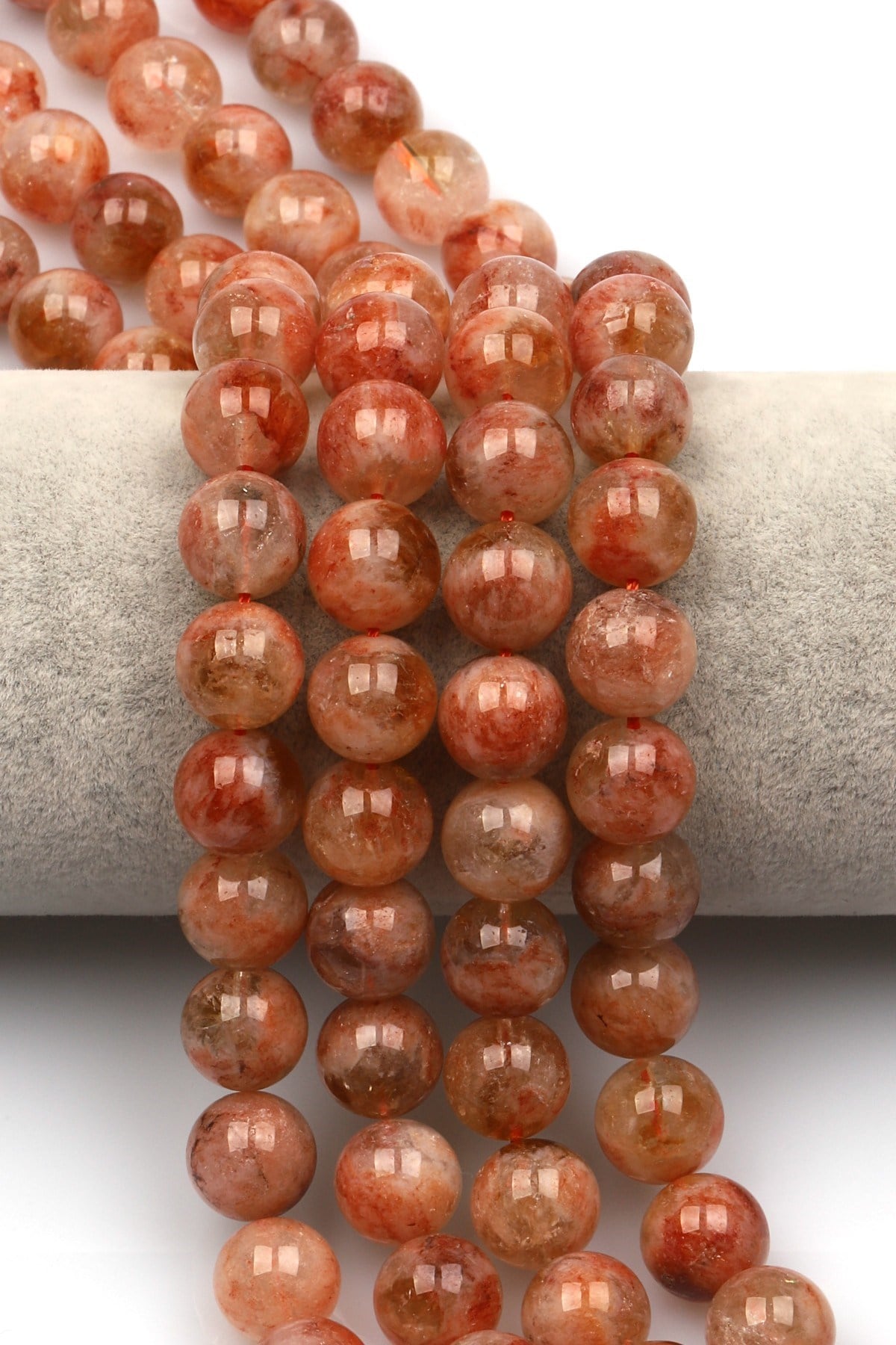 Sitrin Doğal Taş Dizi 12 mm Küre Kesim - DZ-0952