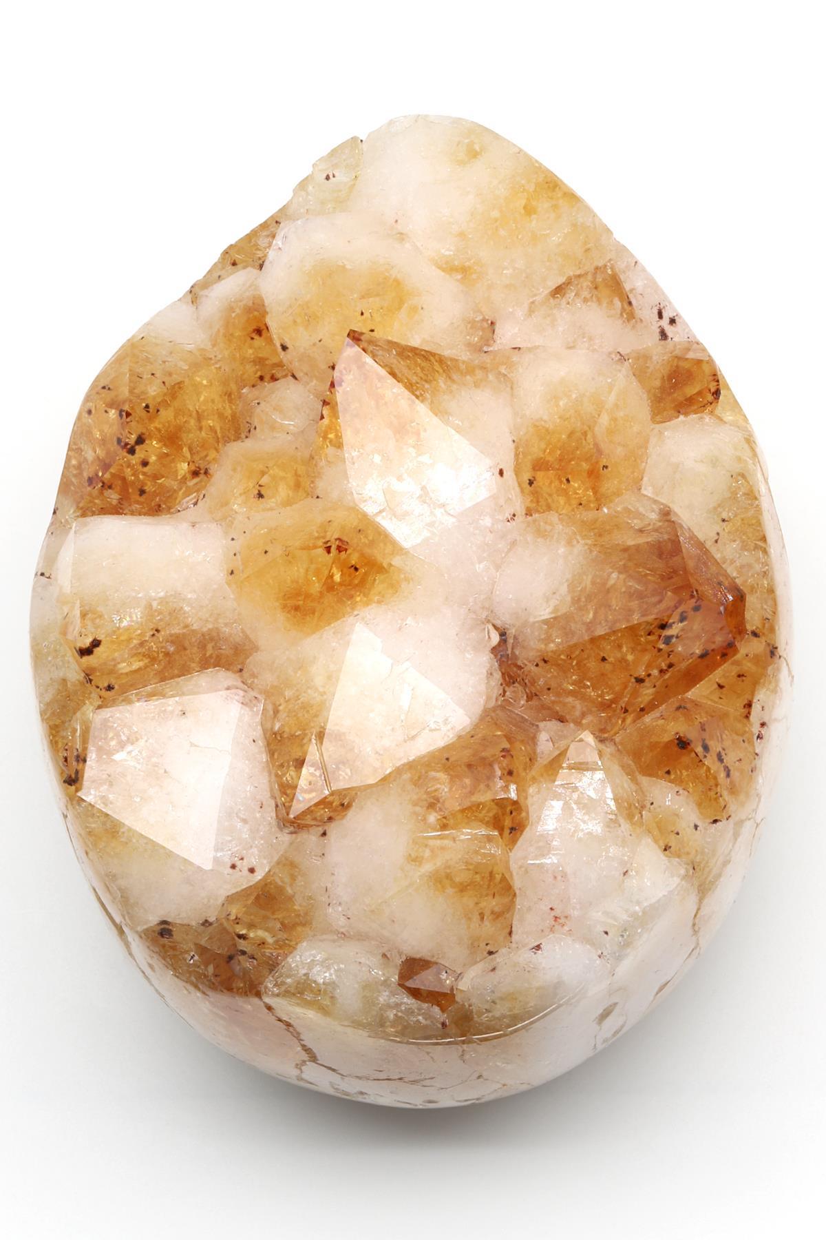 Sitrin Doğal Taş Ham Parça