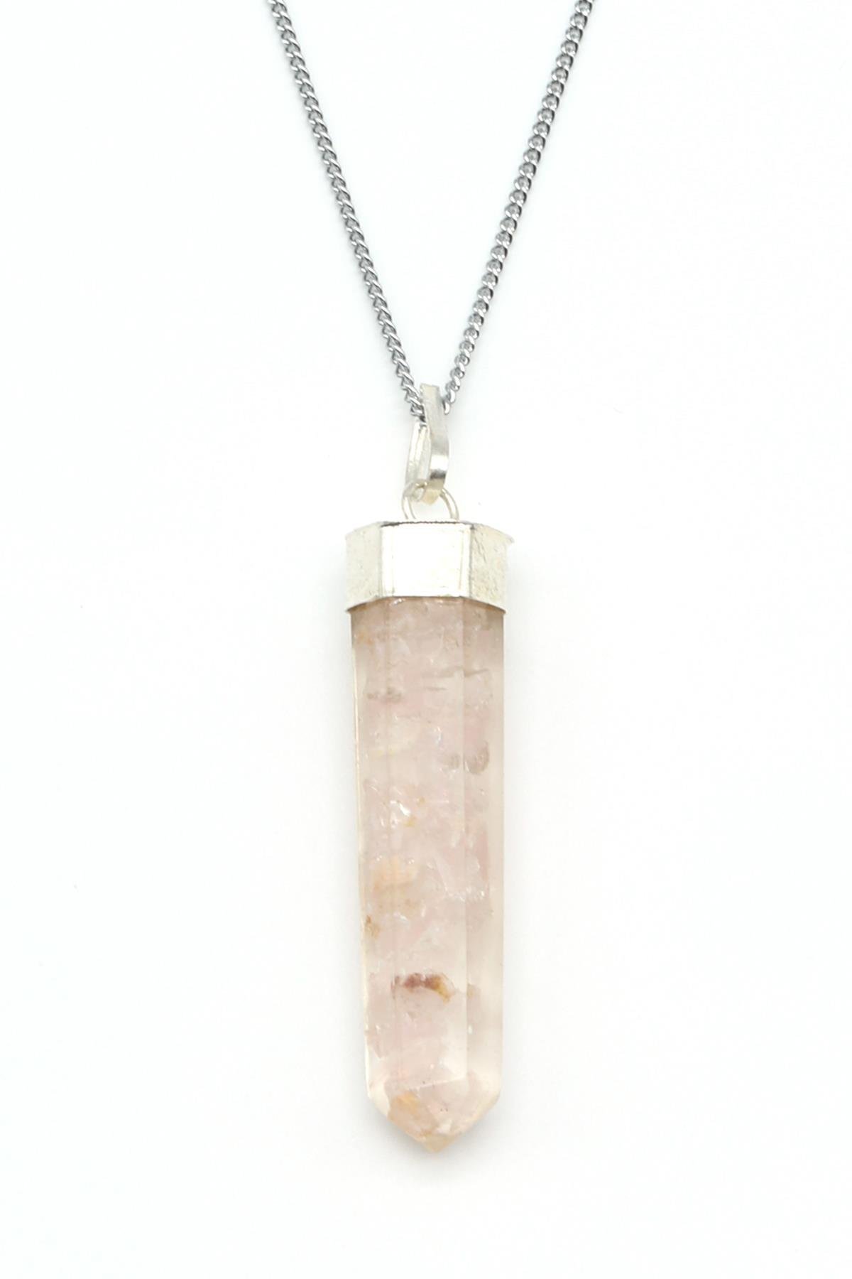 Sitrin Doğal Taş Orgonit Kolye