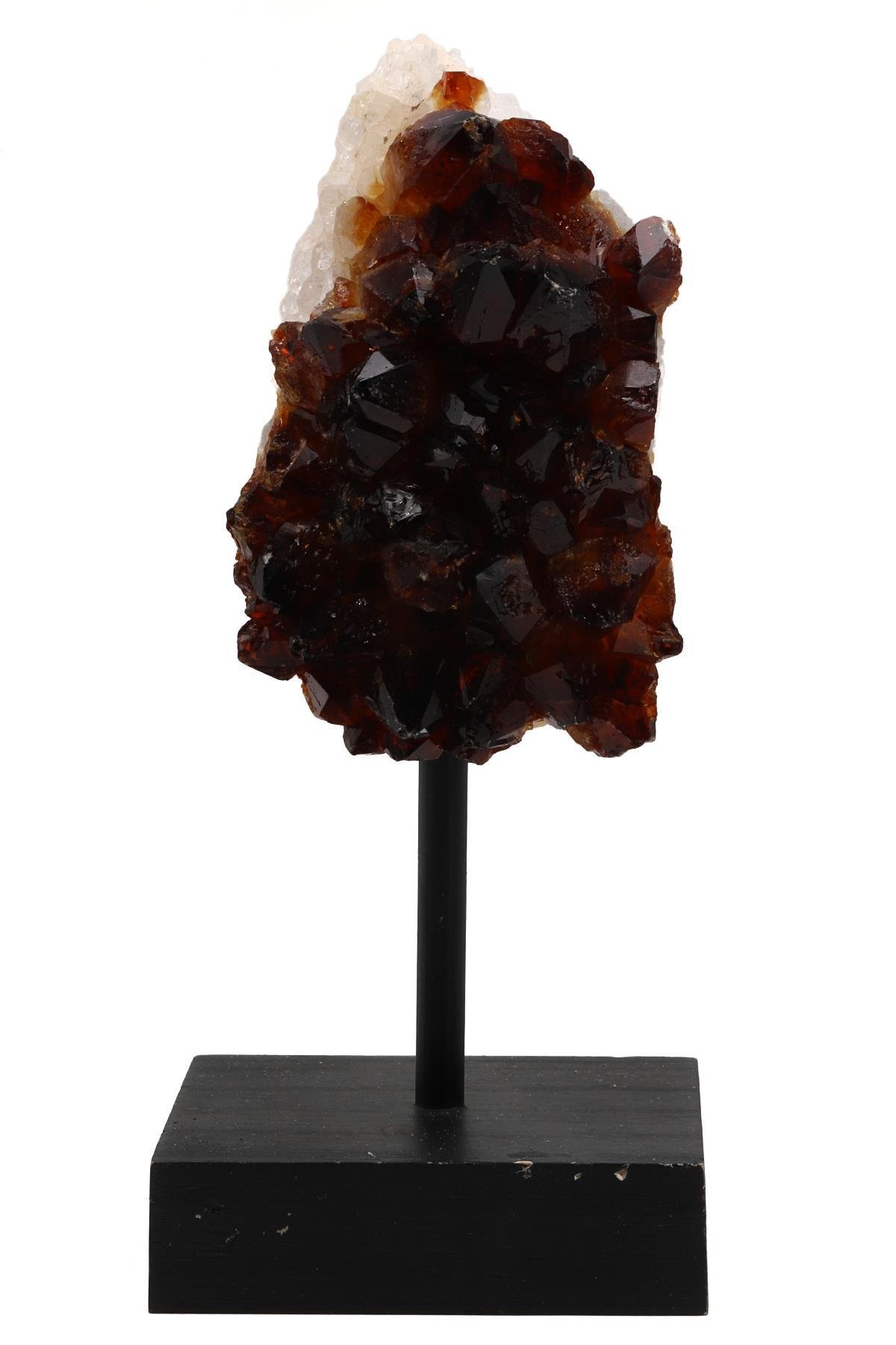 Sitrin Doğal Taş Standlı Ham Parça