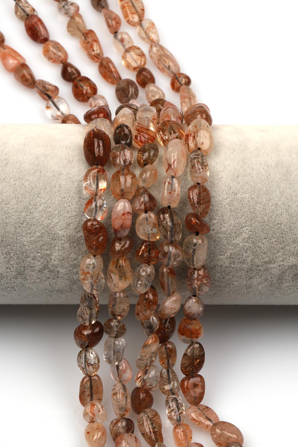 Super Seven Doğal Taş Dizi 6 x 8 mm Mercimek Kesim