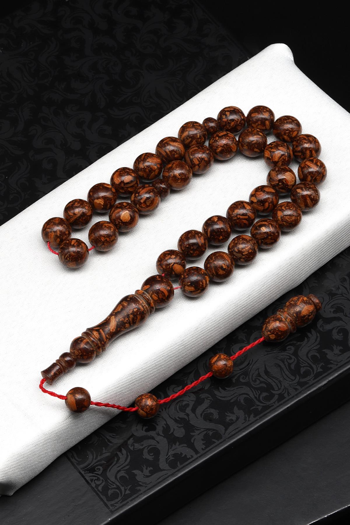 Tarçın Ağacı Kabuğu Tesbih 10 mm Küre Kesim