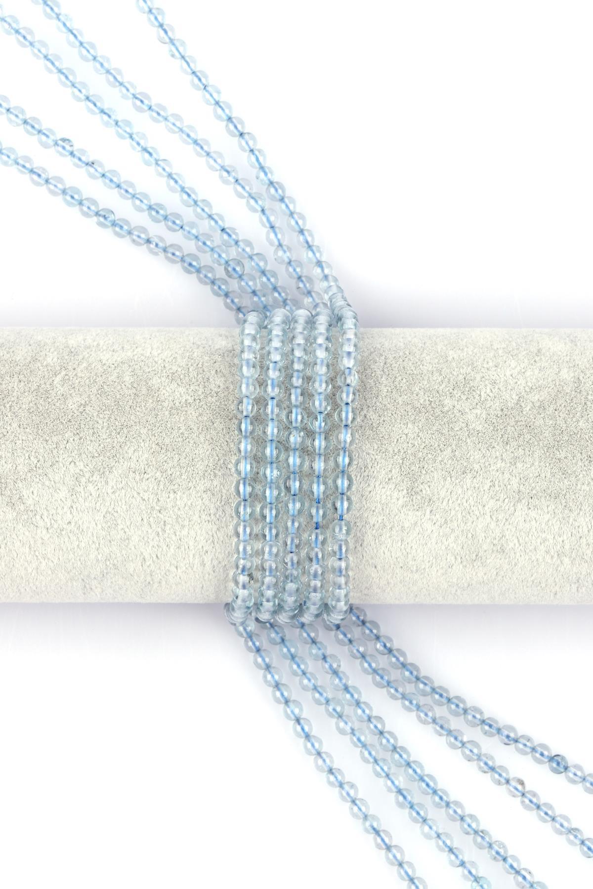 Topaz Doğal Taş Dizi 4 mm Küre Kesim