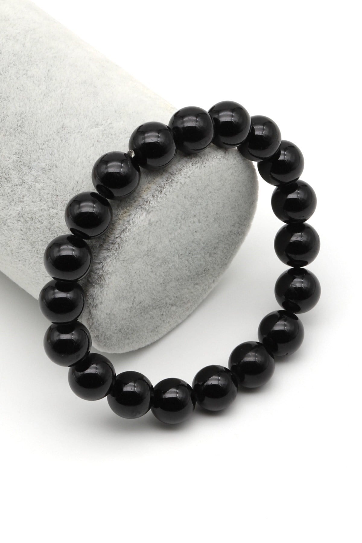Turmalin Doğal Taş Bileklik 10 mm Küre Kesim - BLK-2173