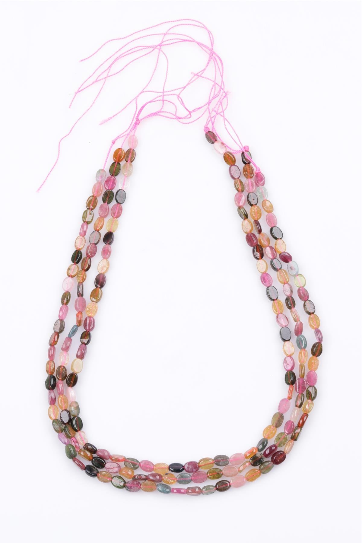 Turmalin Doğal Taş Dizi Şekilsiz Kesim