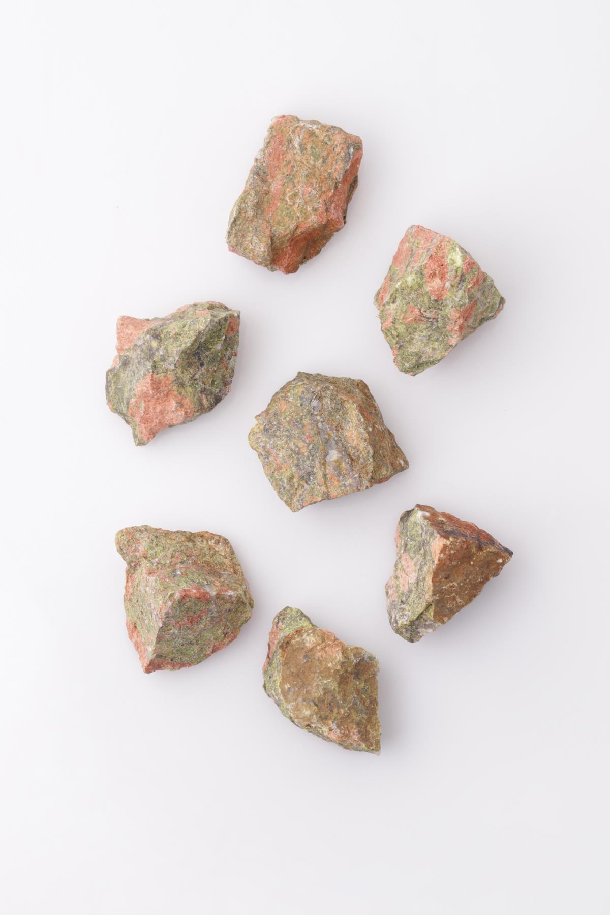 Unakit Doğal Taş Ham Parça