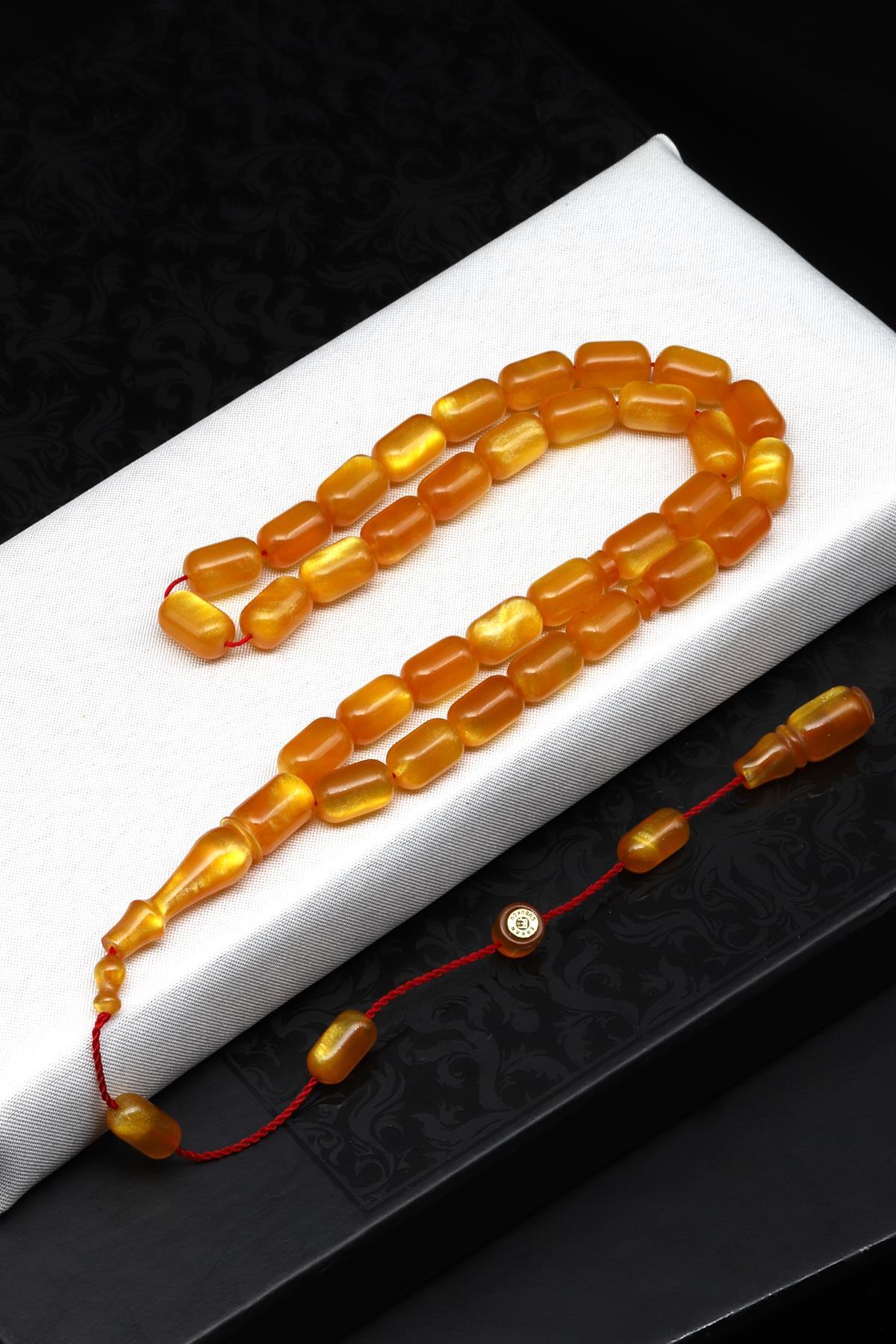 Usta İşçilikli Katalin Tesbih 7 x 10 mm Kapsül Kesim