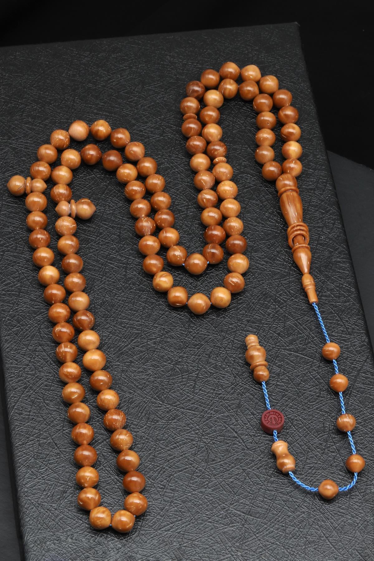 Usta İşçilikli Kuka Ağacı 99'Lu Tesbih 7 mm İstanbul Kesim