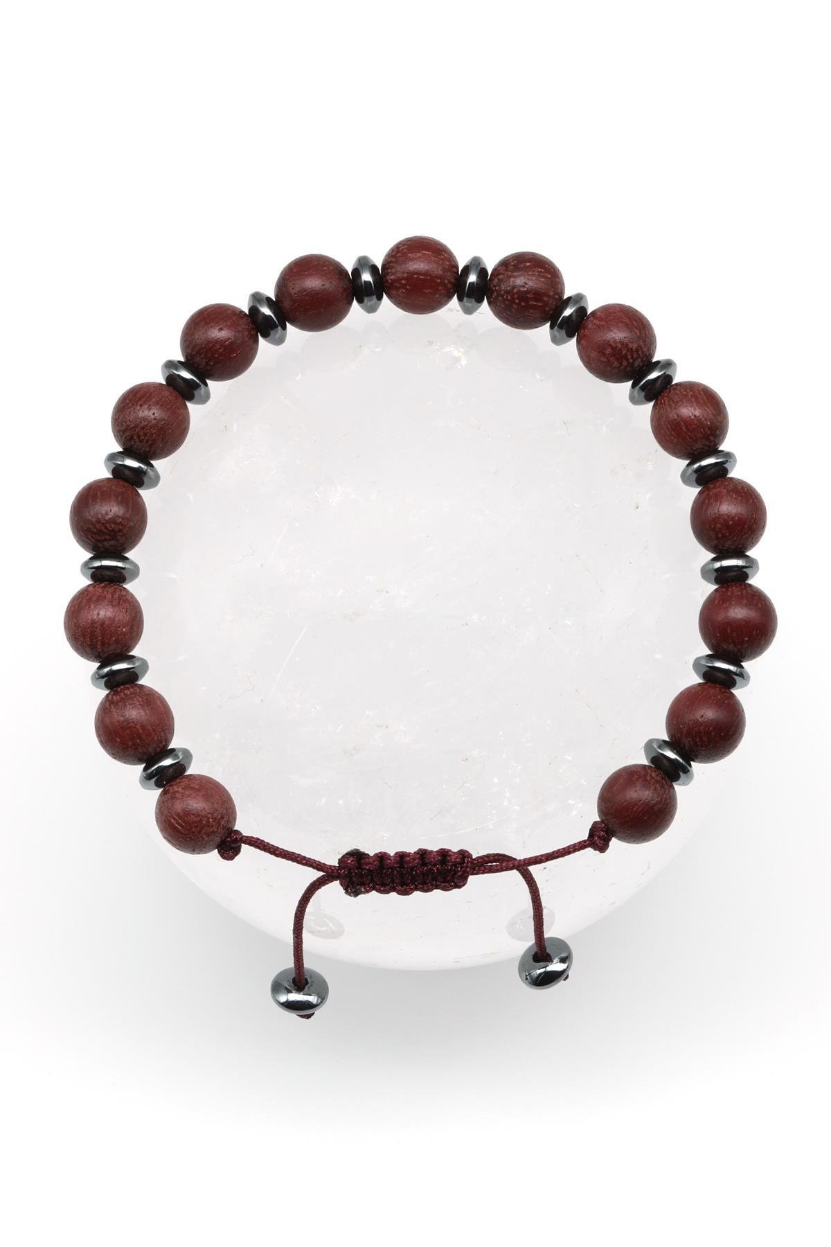 Venge Ağacı Makrome Örme Bileklik