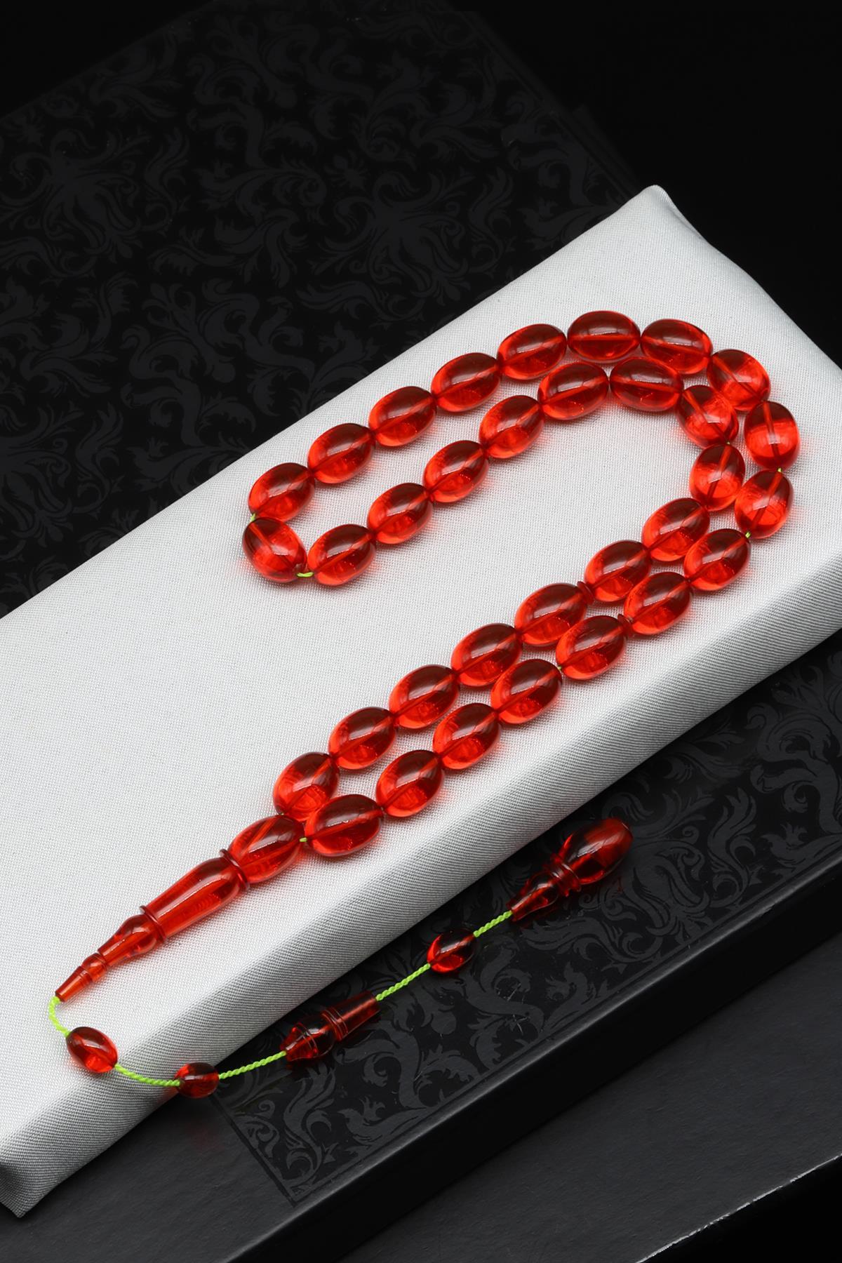 Yeni Blok Zar Tesbih 7 x 11 mm Beyzi Kesim