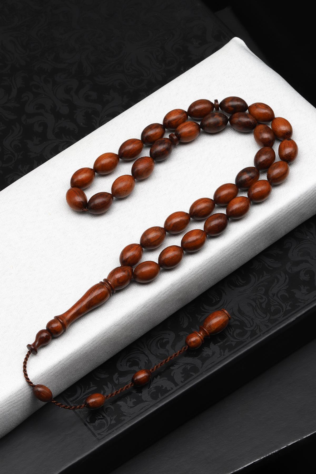 Yılan Ağacı Tesbih 7 x 10 Beyzi Kesim