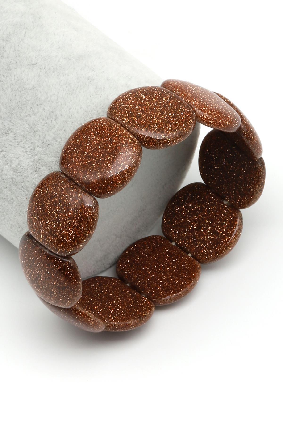 Yıldız Taşı Bileklik 17 x 20 mm Özel Kesim