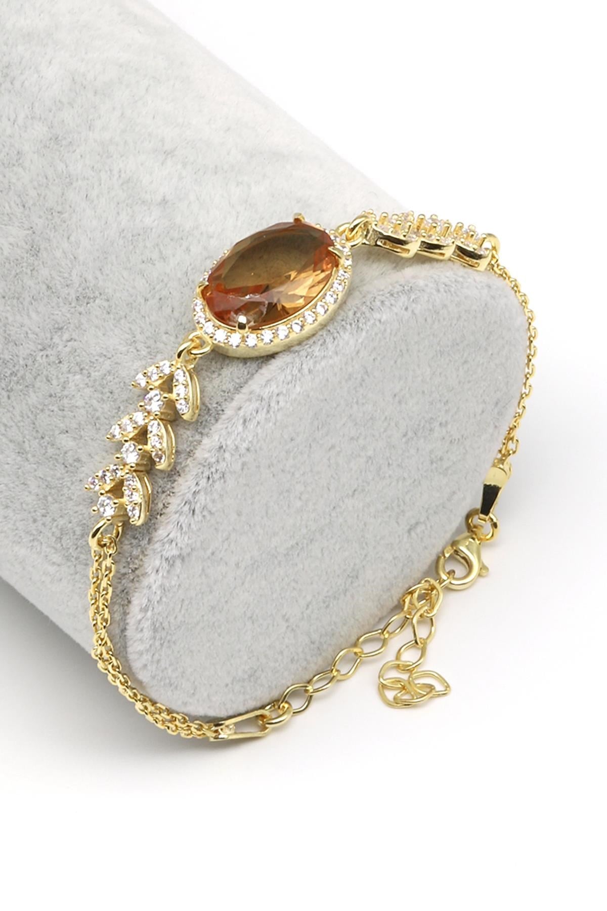 Zultanit 925 Ayar Gümüş Bileklik 