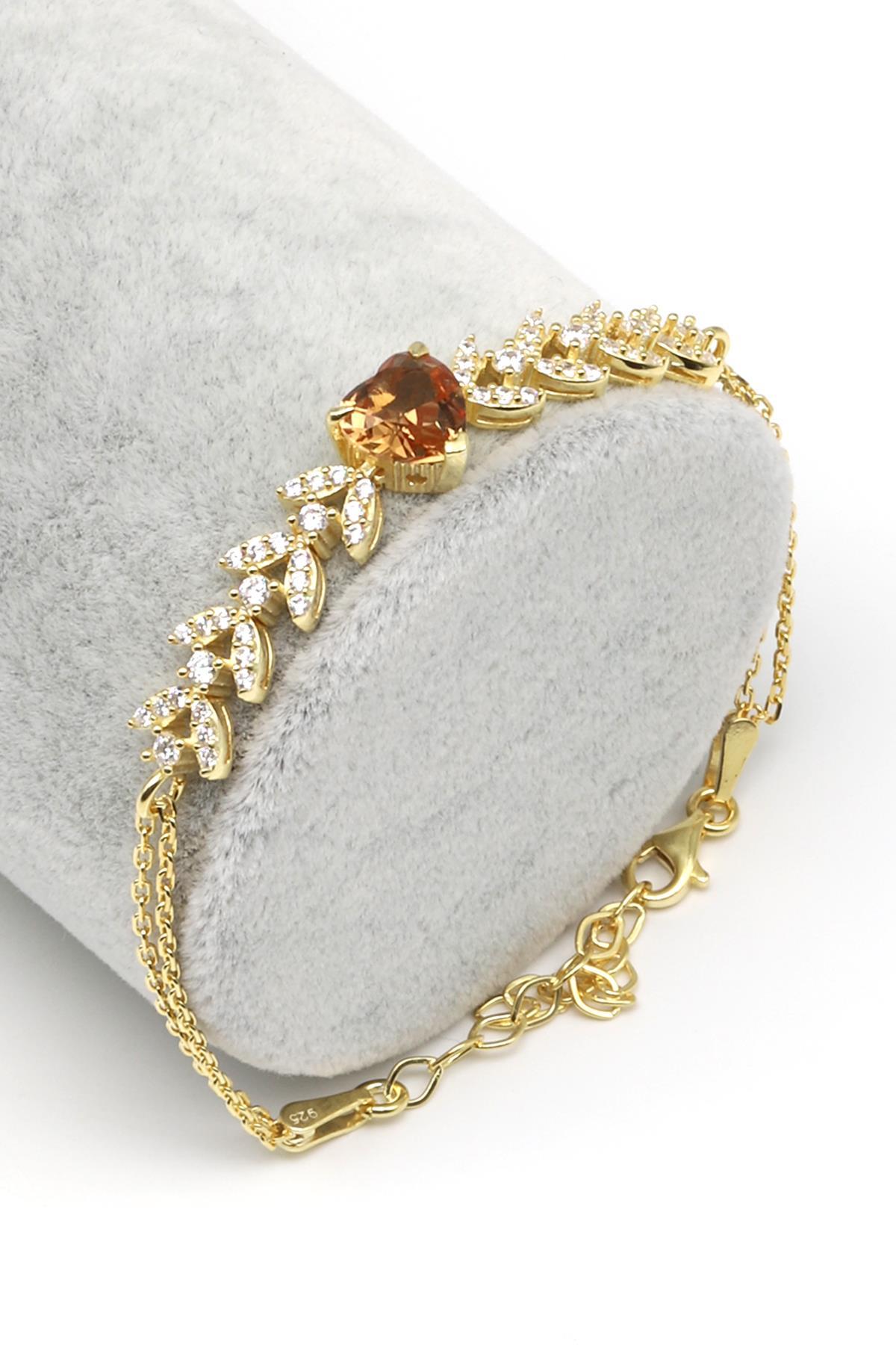 Zultanit 925 Ayar Gümüş Bileklik 