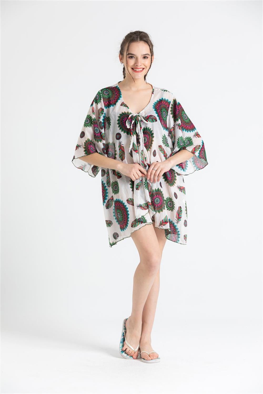 Side Vual Pareo Beyaz 6197