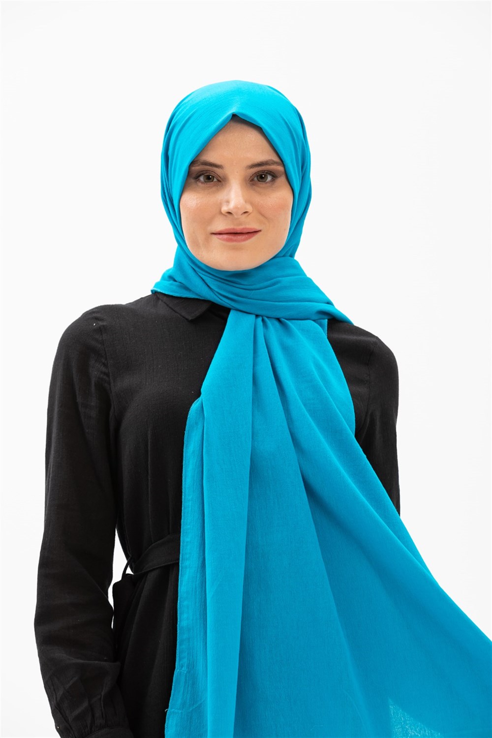 Toptan Şile Bezi Şal Turkuaz