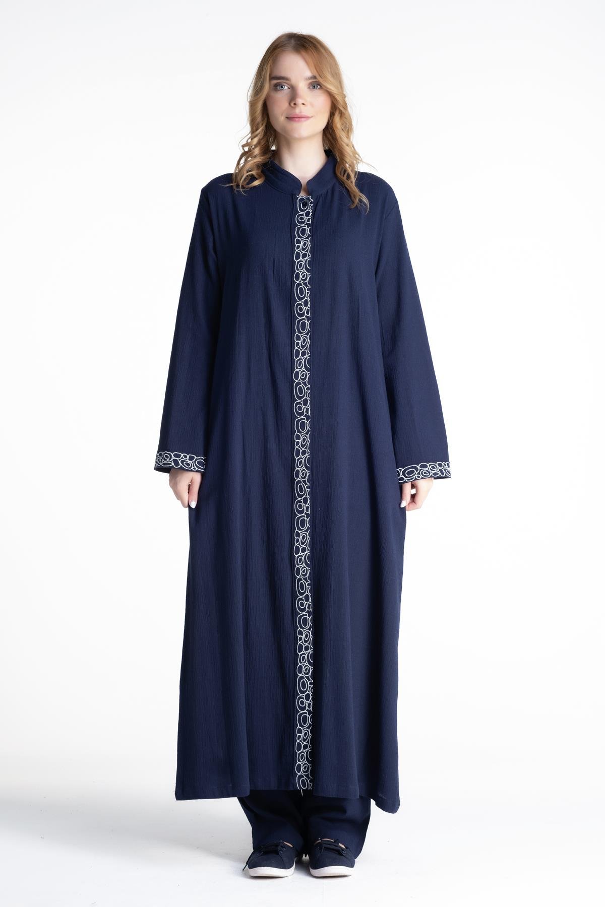 Toptan Halkalı Takım Ferace Lacivert