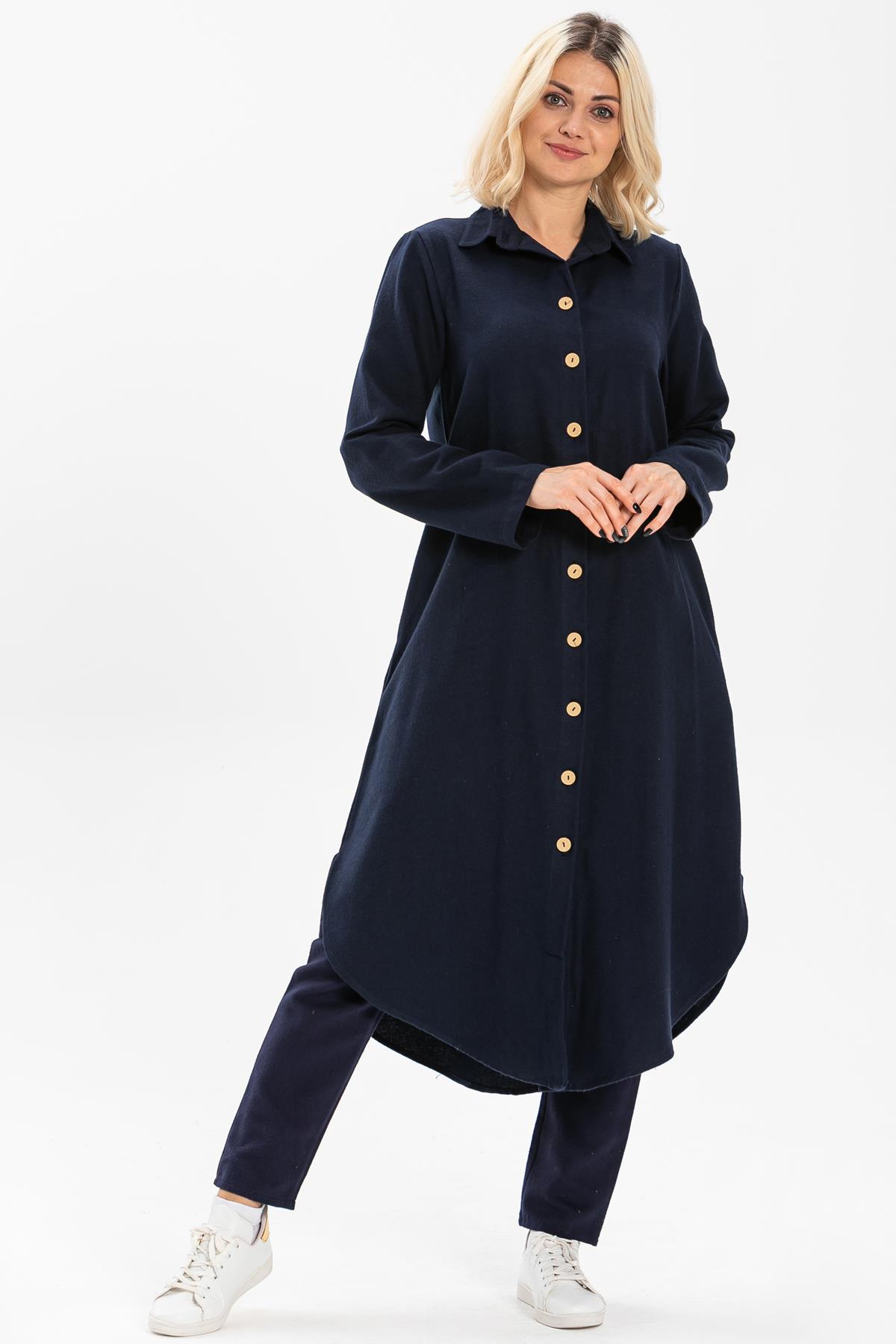 Toptan Merve Pazen Tunik Lacivert