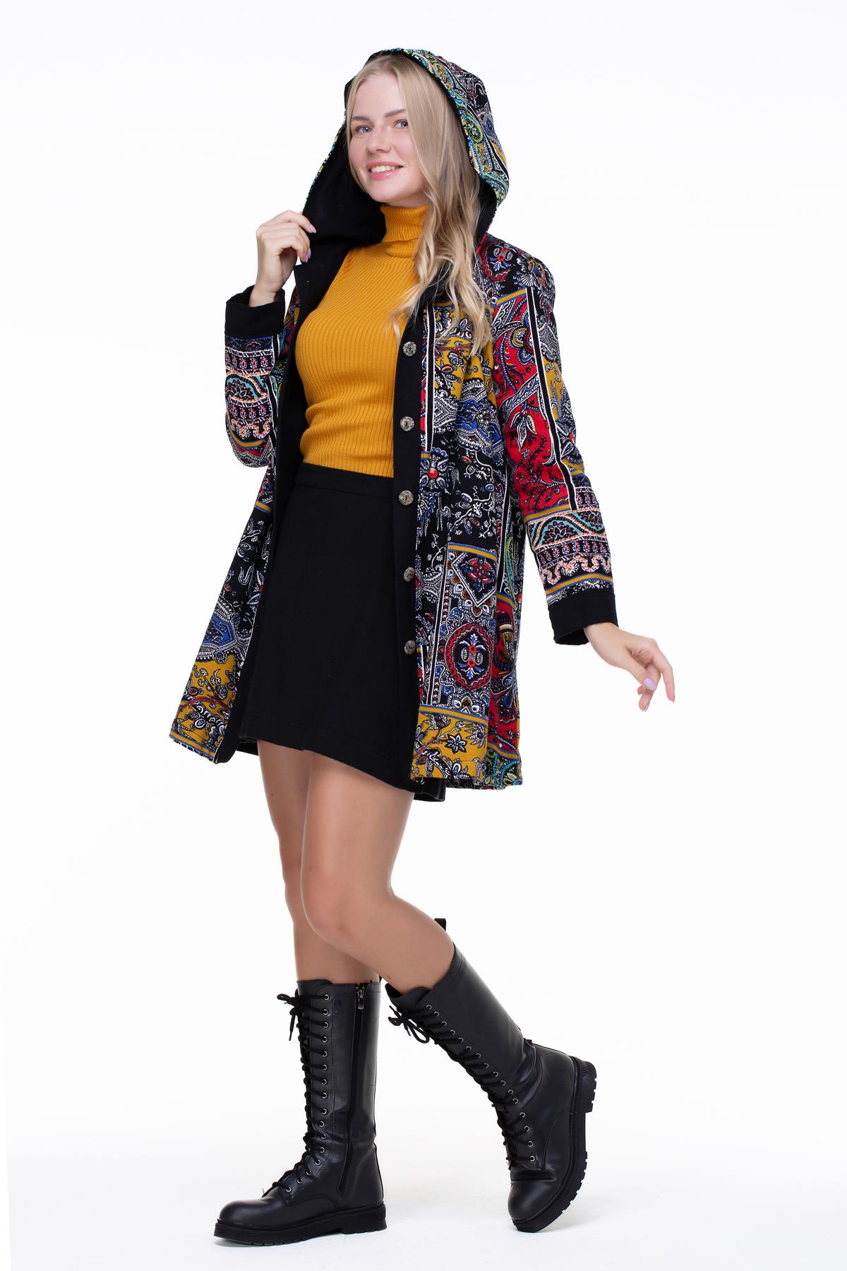 Toptan Tamay Pazen Ceket Siyah