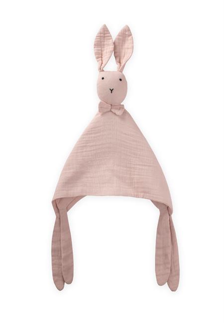 Tavşan Müslin Uyku Arkadaşı (Yıkanmıştır) 40X40 cm Pudra