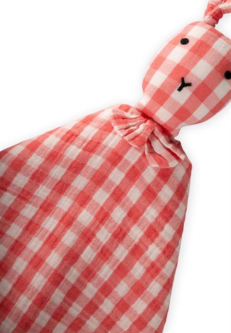 Tavşan Müslin Uyku Arkadaşı (Yıkanmıştır) 40X40 cm MERCAN EKOSE