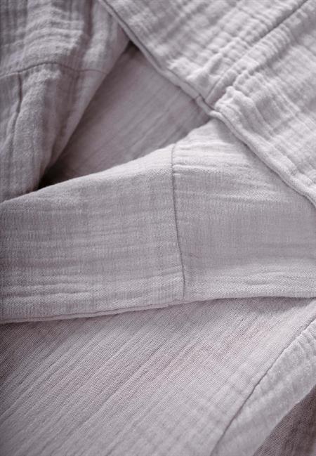 Çift Kat Müslin Çocuk Bornoz 1-9 Yaş GRİ