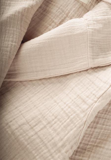 Çift Kat Müslin Çocuk Bornoz 1-9 Yaş NATUREL