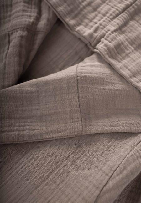 Çift Kat Müslin Çocuk Bornoz 1-9 Yaş K VİZON