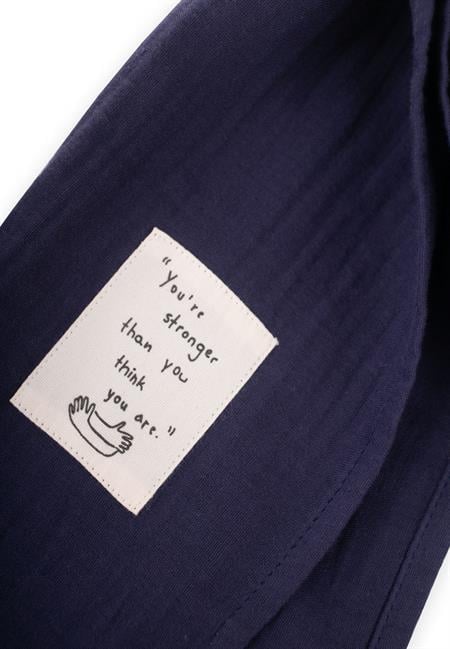 Çocuk Fular 25X140 Cm Lacivert