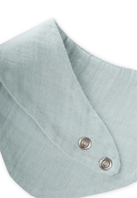 Üçgen Arkadan bağlamalı Mama Önlüğü SU YEŞİLİ