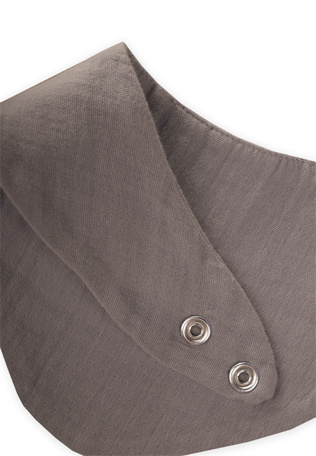 Üçgen Arkadan bağlamalı Mama Önlüğü TOPRAK