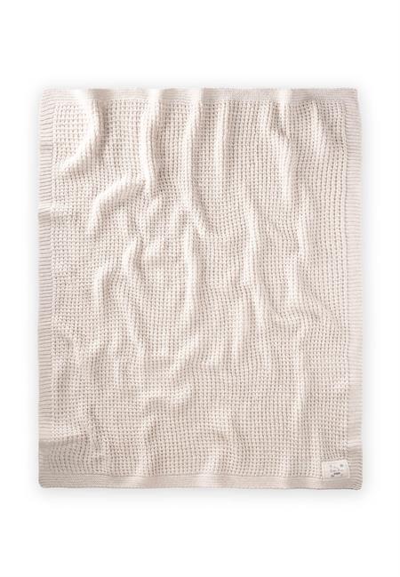 Selanik Triko Battaniye 80X100 (+/-5 Cm ) EKRU