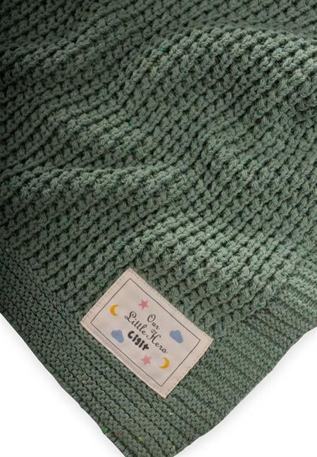 Selanik Triko Battaniye 80X100 (+/-5 Cm ) MİNT YEŞİLİ