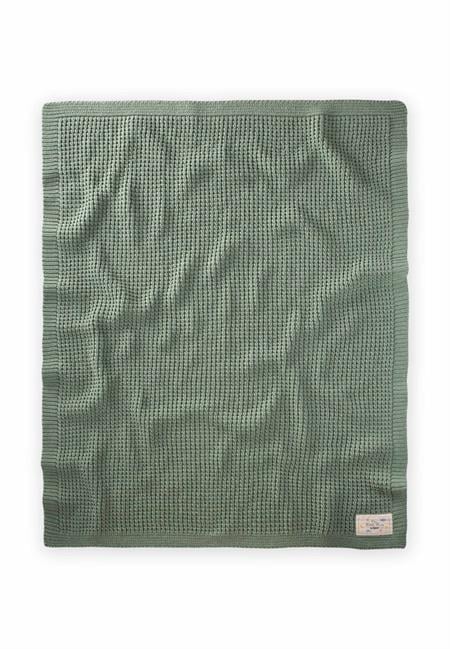 Selanik Triko Battaniye 80X100 (+/-5 Cm ) MİNT YEŞİLİ