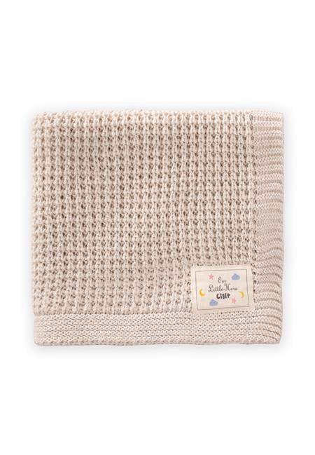 Selanik Triko Battaniye 80X100 (+/-5 Cm ) Taş
