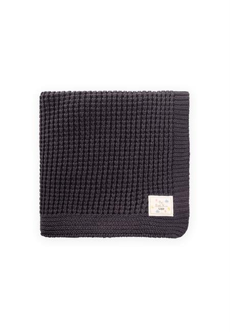 Selanik Triko Battaniye 80X100 (+/-5 Cm ) Antrasit