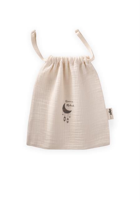 Organik Ramazan Müslin Kese 20X25 Cm Naturel