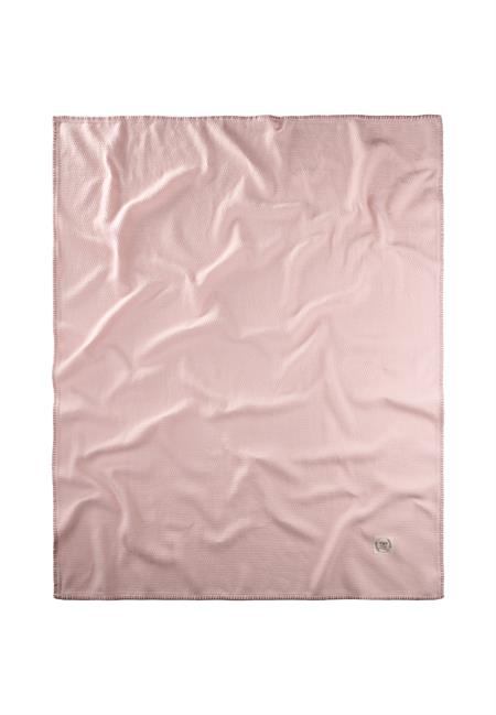 Çoban Dikişli Battaniye 93X100 Cm (+/- 3 Cm ) Pudra Pembe