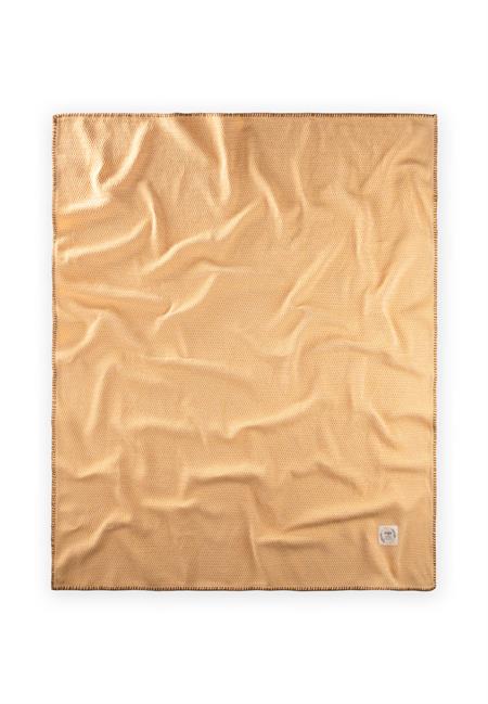 Çoban Dikişli Battaniye 93X100 Cm (+/- 3 Cm ) HARDAL SARI